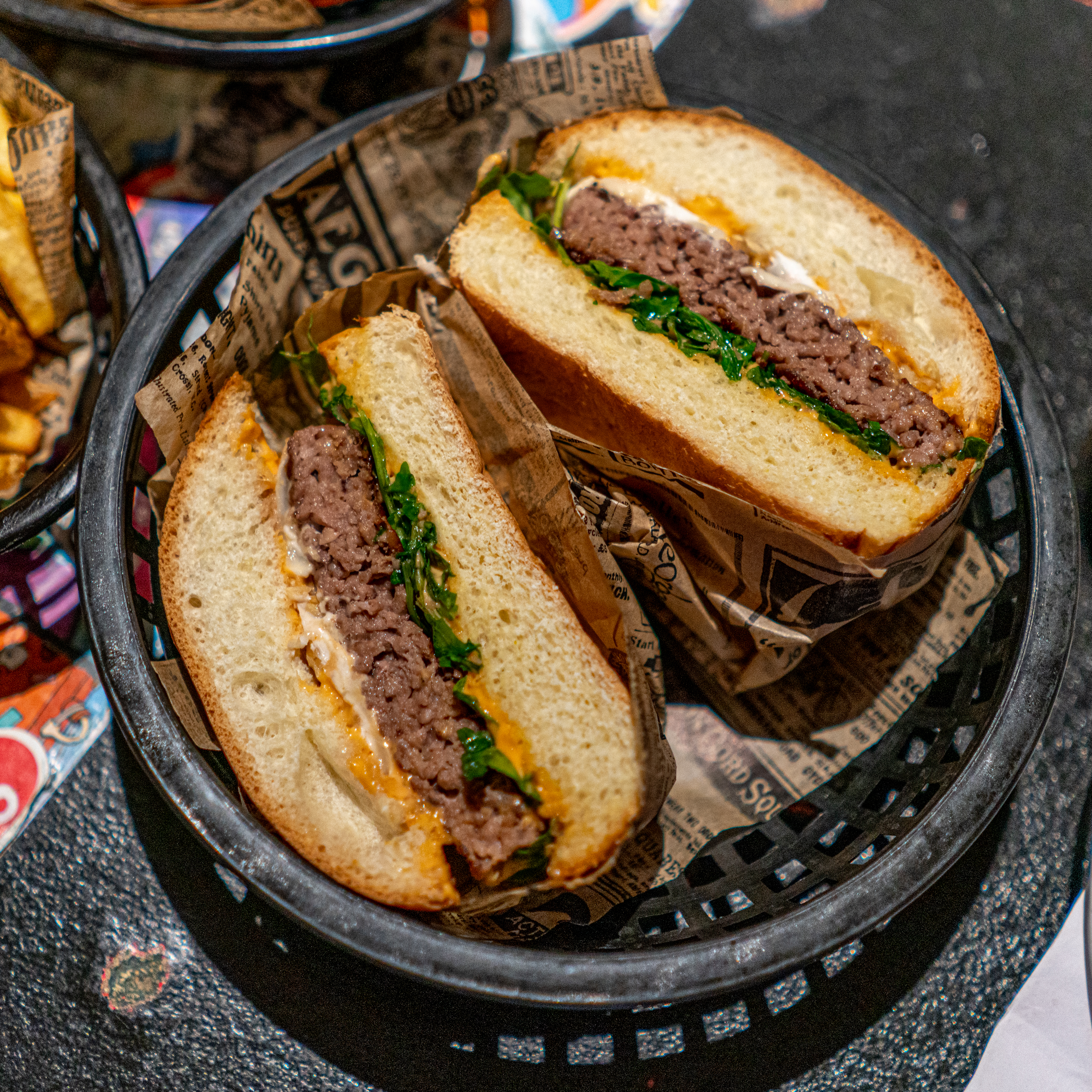 Shooting Premium Burger